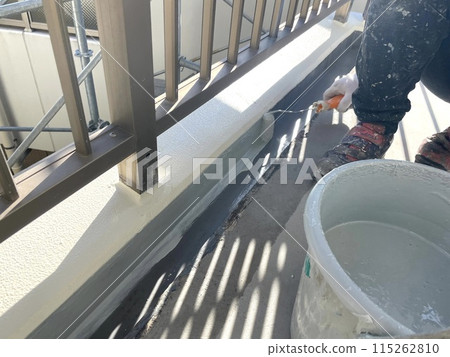 公共走廊排水溝的聚氨酯防水 公共走廊排水溝的聚氨酯防水 115262810