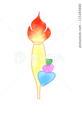 Love Olympic Flame Love Olympic Flame 115264888