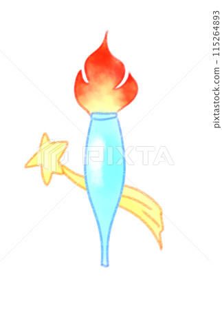 Love Olympic Flame Love Olympic Flame 115264893