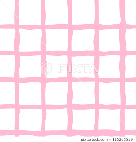 Pink and white wavy checkered abstract background pattern Pink and white wavy checkered abstract background pattern 115265559