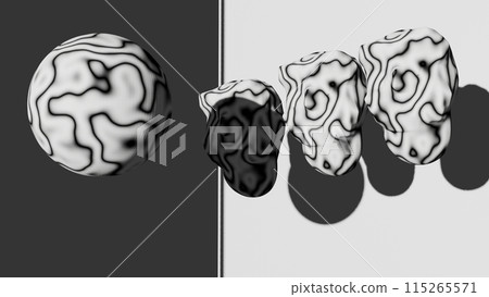 灰色的土地和一座石像看著它 灰色的土地和一座石像看著它 115265571