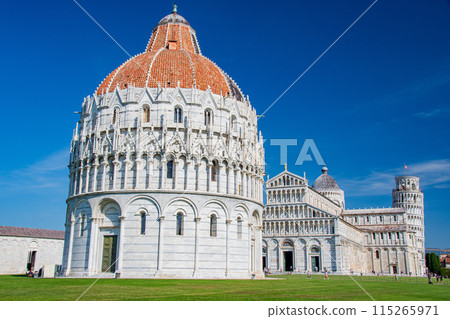 The city of Pisa in Italy, with the Leaning Tower of Pisa The city of Pisa in Italy, with the Leaning Tower of Pisa 115265971