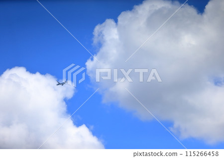 Blue sky and white clouds image Blue sky and white clouds image 115266458