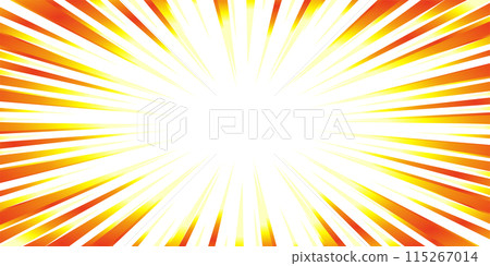 Red and yellow gradient line material Red and yellow gradient line material 115267014