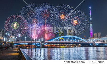 隅田川花火大會夏季形象 [東京都、台東區 - 墨田區] 115267804