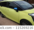 Yellow Toyota Sienta 115269216