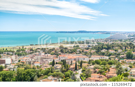 Cagnes sur mer and Antibes Cape 115269472