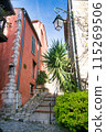 Small street in Cagnes sur mer village 115269506