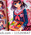 Manga illustration free 115269647