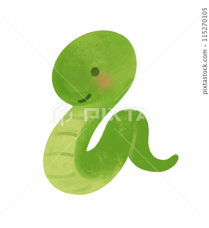 Year of the Snake - Cute snake illustration Year of the Snake - Cute snake illustration 115270105