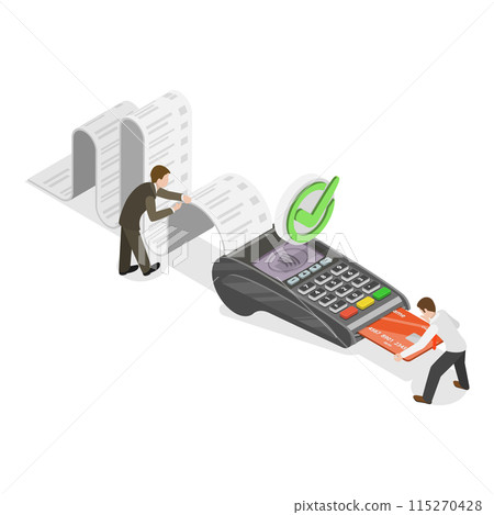 3D Isometric Flat Illustration of Payment Options, Security of Financial Transactions. Item 3 3D Isometric Flat Illustration of Payment Options, Security of Financial Transactions. Item 3 115270428
