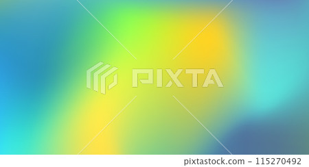 Trendy abstract rainbow blurred background. Smooth watercolor vector illustration for web, template, posters, card, banner. Pastel colors gradient mesh pattern 115270492