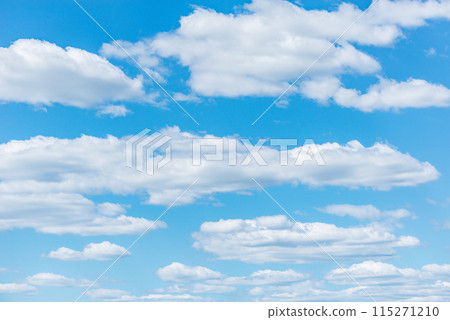 Clouds on the blue sky. 115271210