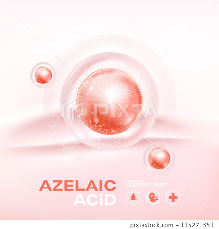 Azelaic Acid concept design for Skin Care Cosmetic poster, banner design Azelaic Acid concept design for Skin Care Cosmetic poster, banner design 115271351