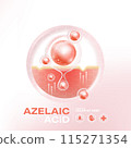 Azelaic Acid  concept design for Skin Care Cosmetic poster, banner design 115271354