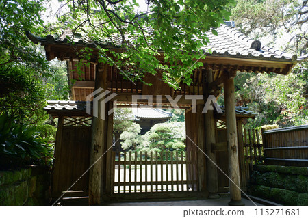 鎌倉 壽福寺 中門 115271681