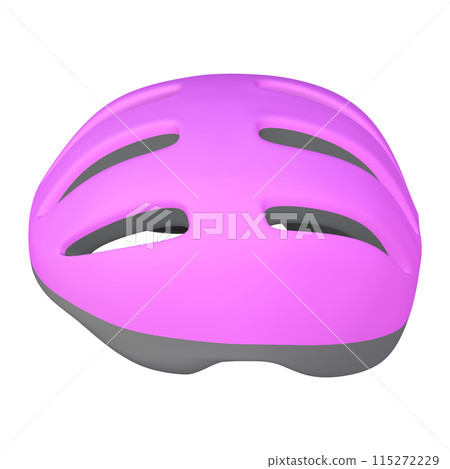 Bicycle accessories illustration material Helmet (1_1) Magenta Bicycle accessories illustration material Helmet (1_1) Magenta 115272229