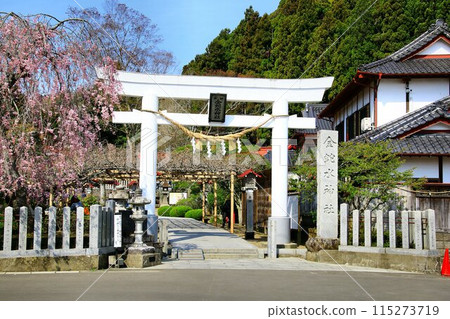 The god of prosperity in business and good fortune... "Kanahebi-sui Shrine" in Iwanuma City, Miyagi Prefecture 115273719
