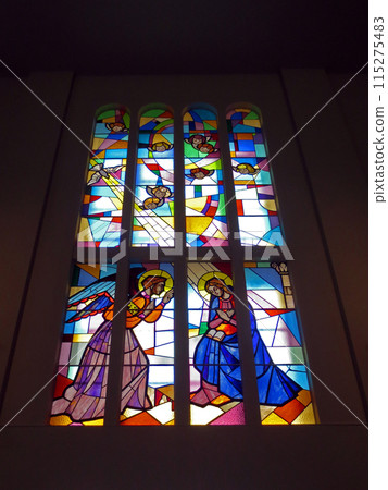Stained glass Stained glass 115275483