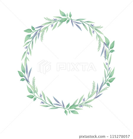 Simple leaf frame 115278057