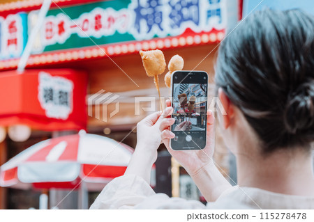 女性觀光大阪新世界 女性觀光大阪新世界 115278478