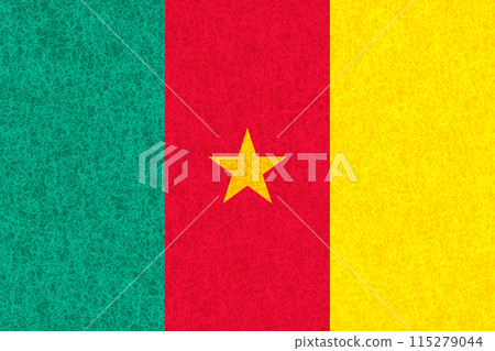 Cameroon country flag watercolor background Cameroon country flag watercolor background 115279044