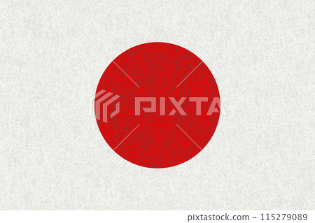 Japan flag watercolor background 115279089