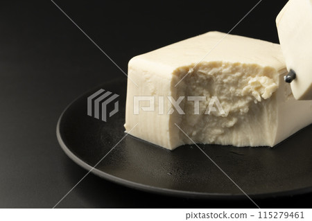 Firm tofu, chopsticks, chopsticks up Firm tofu, chopsticks, chopsticks up 115279461