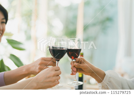 wine, cheer, female 115279725