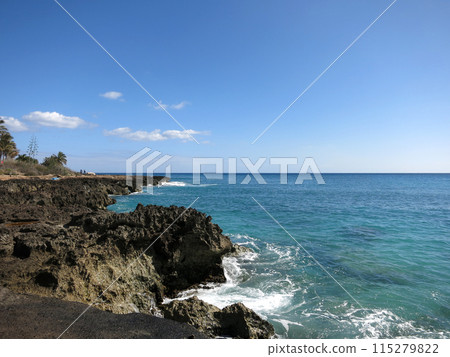 Rocky Shoreline on Waianae Coastline Rocky Shoreline on Waianae Coastline 115279822