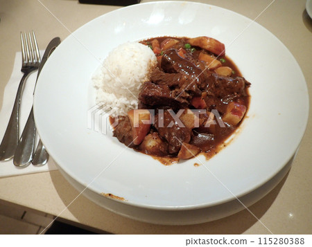 Hawaiian style Beef Stew Hawaiian style Beef Stew 115280388