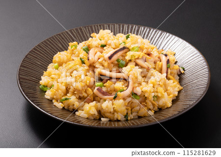 魷魚飯 魷魚炒飯 115281629
