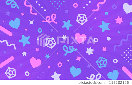 City pop colors. Emotional and nostalgic background material. City pop colors. Emotional and nostalgic background material. 115282136