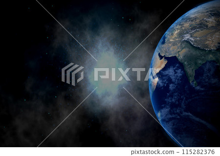 Realistic Earth illustration Realistic Earth illustration 115282376