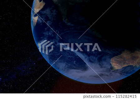 Realistic Earth illustration Realistic Earth illustration 115282415