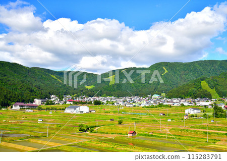 野澤溫泉滑雪場，俯瞰溫泉小鎮（長野縣野澤溫泉村）[2024.6] 115283791