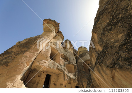 Pasabag mushroom rock hideout in Cappadocia 115283805