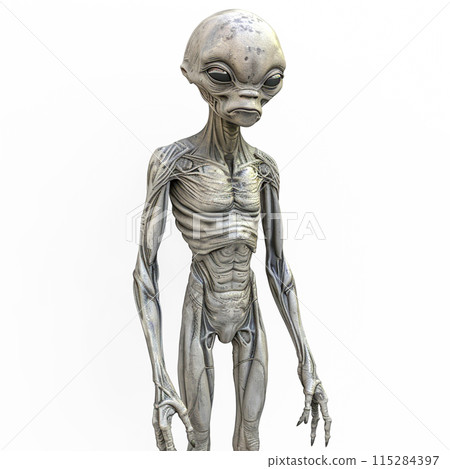 Grey Alien No6-5 115284397