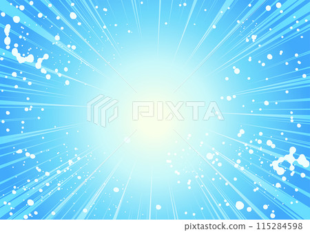 集中的線條背景,看起來像清爽的水花 集中的線條背景,看起來像清爽的水花 115284598