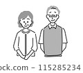 Senior simple character 115285234