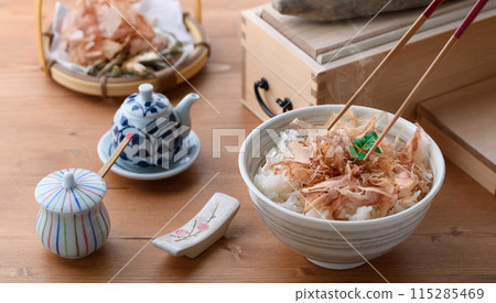 Nekomanma（鰹魚片飯） 米飯 115285469