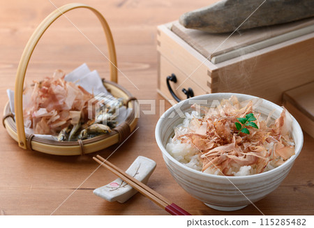Nekomanma (rice with bonito flakes) 115285482