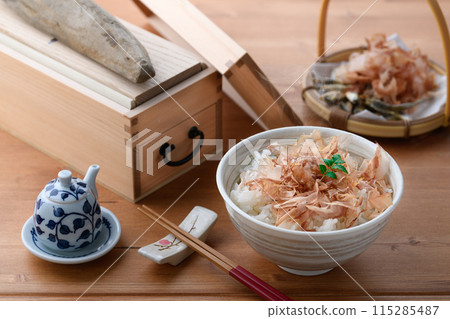 Nekomanma (rice with bonito flakes) 115285487