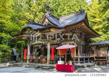 Saitama Prefecture, Nagatoro Town, Hodosan Shrine, Main Building, Chichibu Sansha 115285662