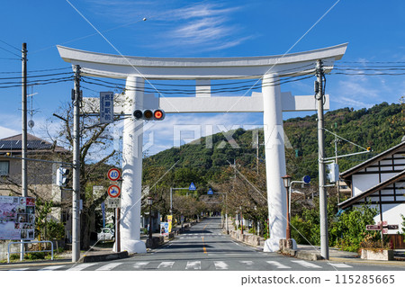 埼玉縣、長瀞町、寶登山神社、第一鳥居、秩父三社 埼玉縣、長瀞町、寶登山神社、第一鳥居、秩父三社 115285665