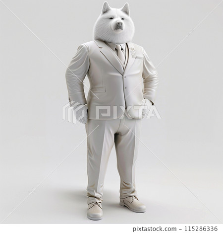 Anthropomorphic Dog Image No1-12 115286336