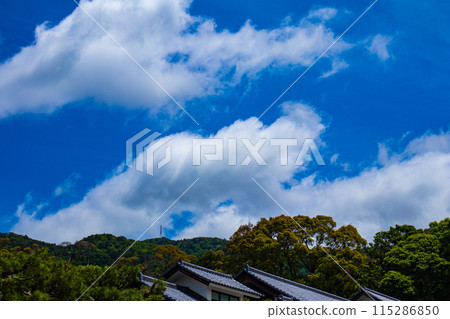 [Kyoto scenery] The sky of Daigo 115286850