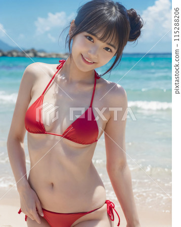 游泳衣的一個少婦 游泳衣的一個少婦 115288206