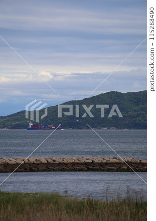 明石海峽大橋的景色 115288490