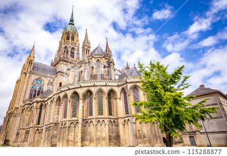 Cathedral of our Lady, Bayeux, normandy, France 115288877